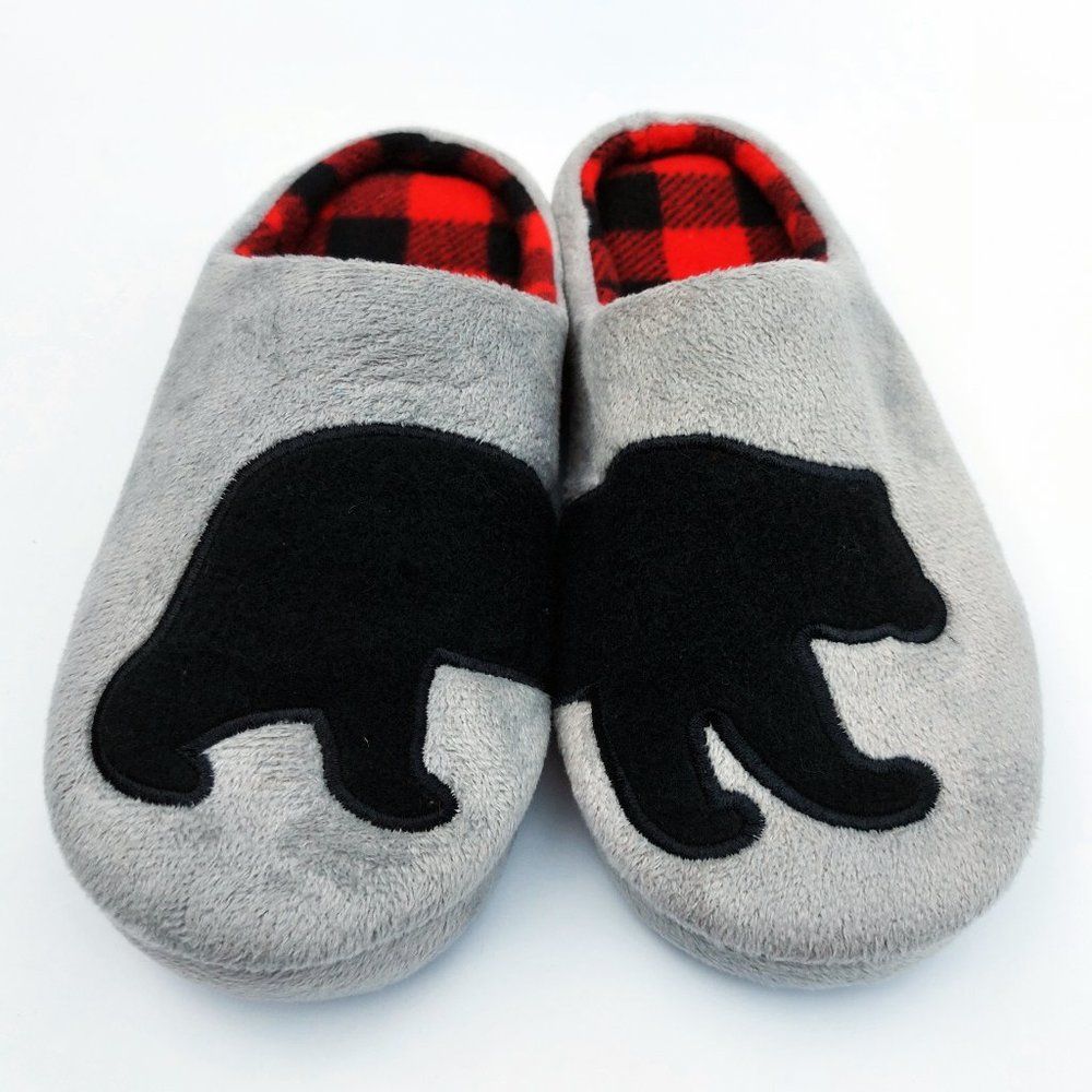 Wonder Nation Bear Kids Slippers - Picture 1 of 6